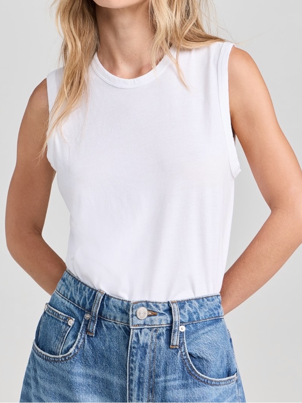 Another Tomorrow Sleeveless Tee